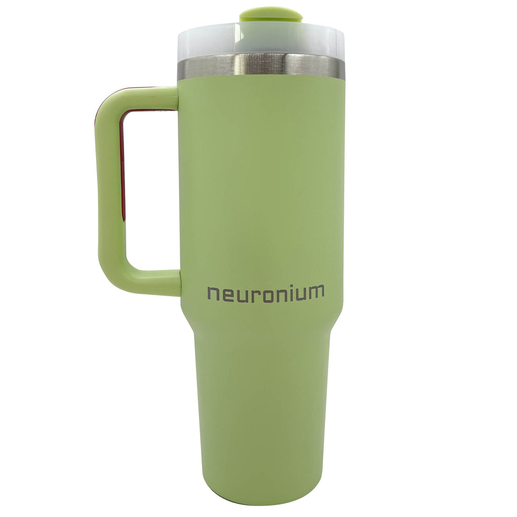 Vacuum Insulated Coffee Mug Stainless Steel Travel Tumbler - Thermal Cup Green