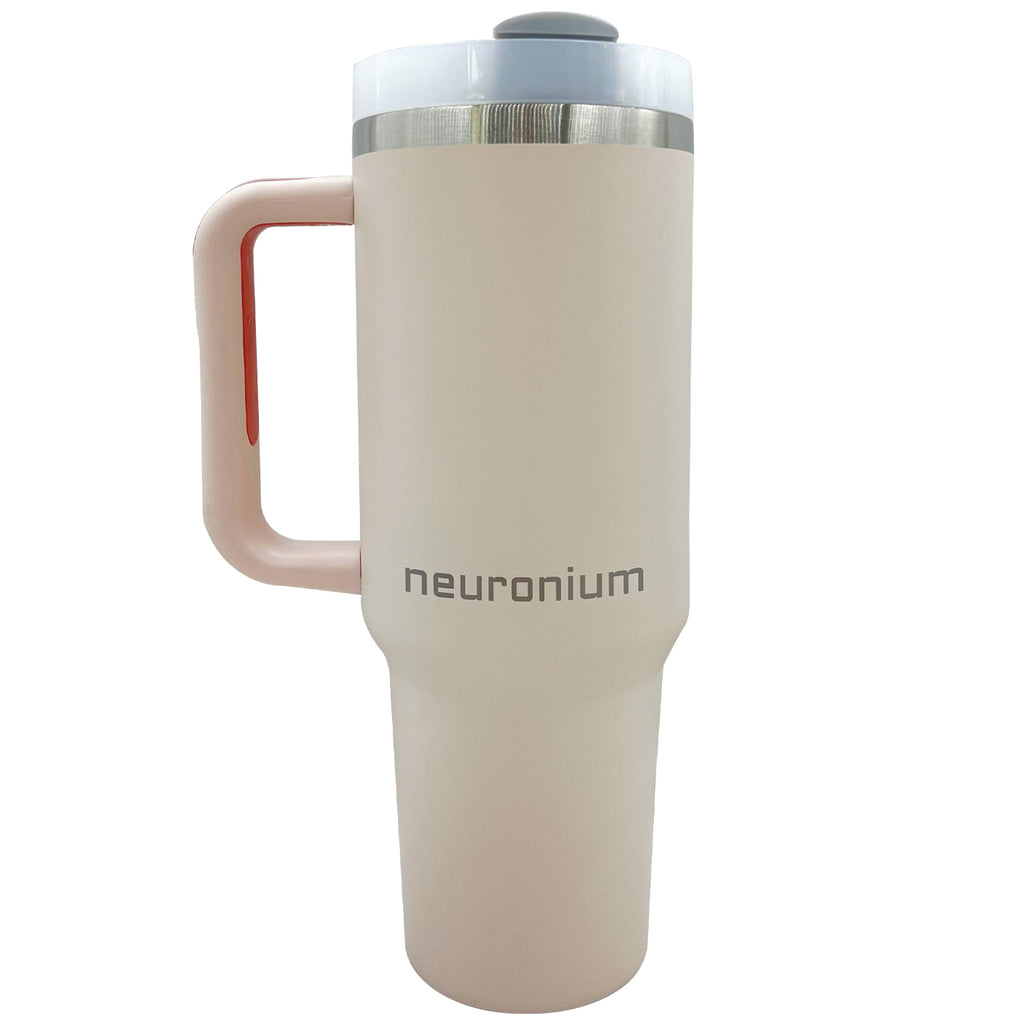 Vacuum Insulated Coffee Mug Stainless Steel Travel Tumbler - Thermal Cup Pink